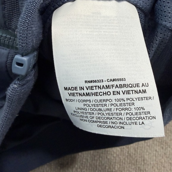 Nike Windrunner Jacket Mens Small Blue Green Hooded Full Zip Lightweight - Picture 7 of 12